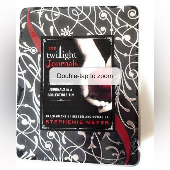 Other - The Twilight Journals - Four Keepsake Journals in Tin Box **Brand New Sealed**